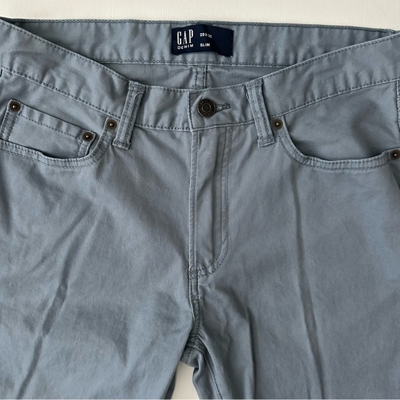 Gap Denim Men’s Slim Pants Size 29x30 - Picture 3 of 12
